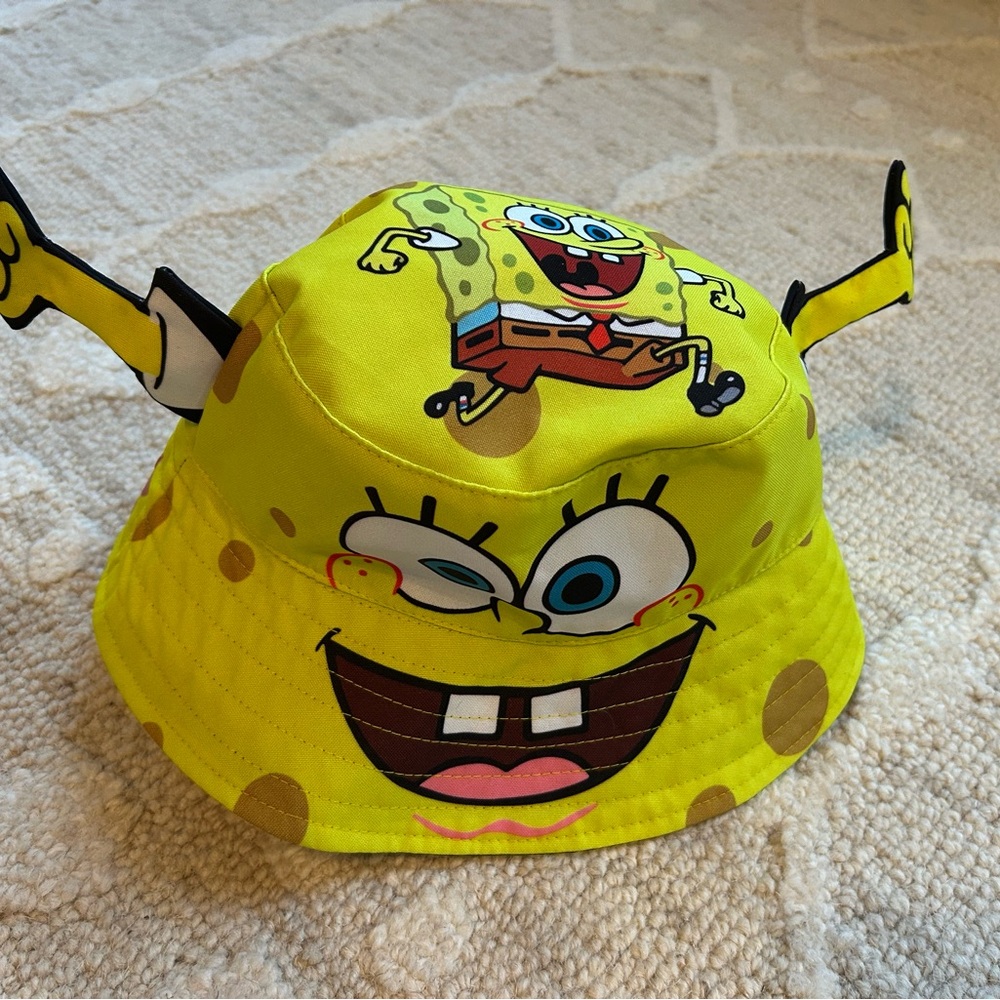 SpongeBob SquarePants Yellow Bucket Hat
